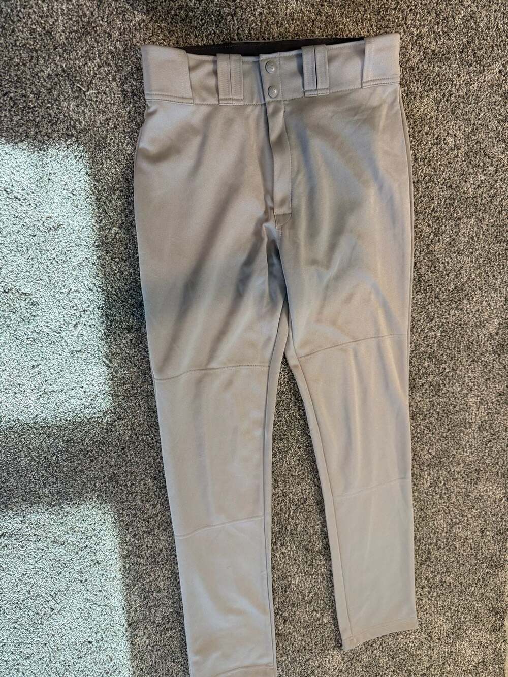 Easton Men's Gray Baseball Pants Size Medium